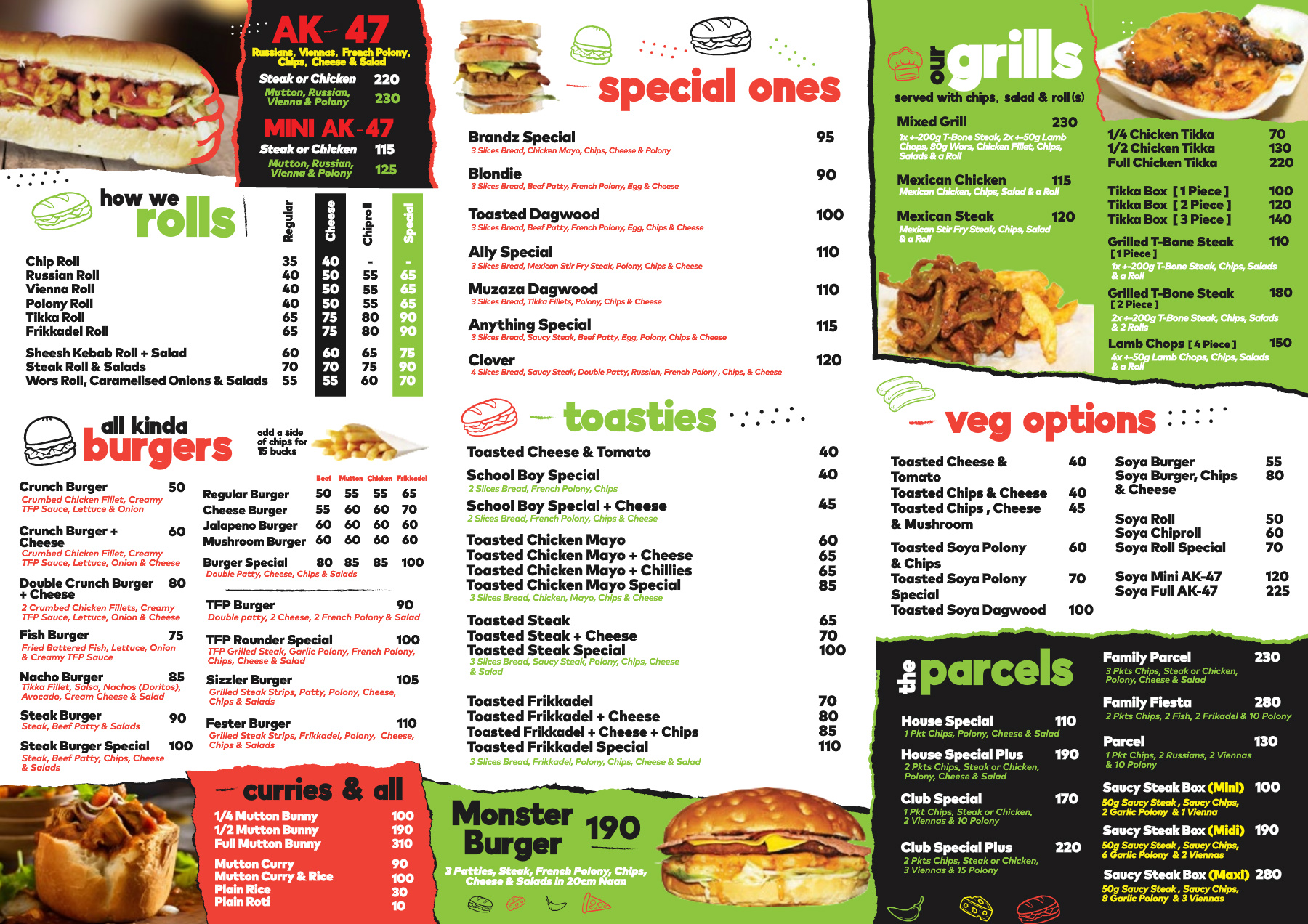 That Food Place Menu | Aug 2025